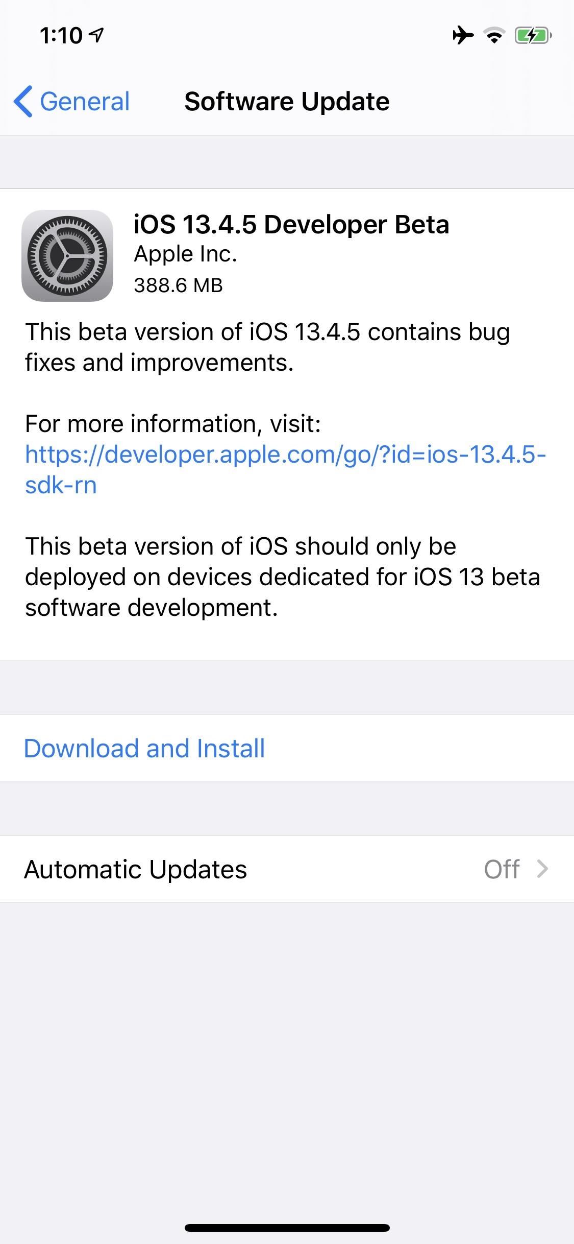 Apple Just Released iOS 13.4.5 Developer Beta 1 for iPhone, Includes New Apple Music Feature