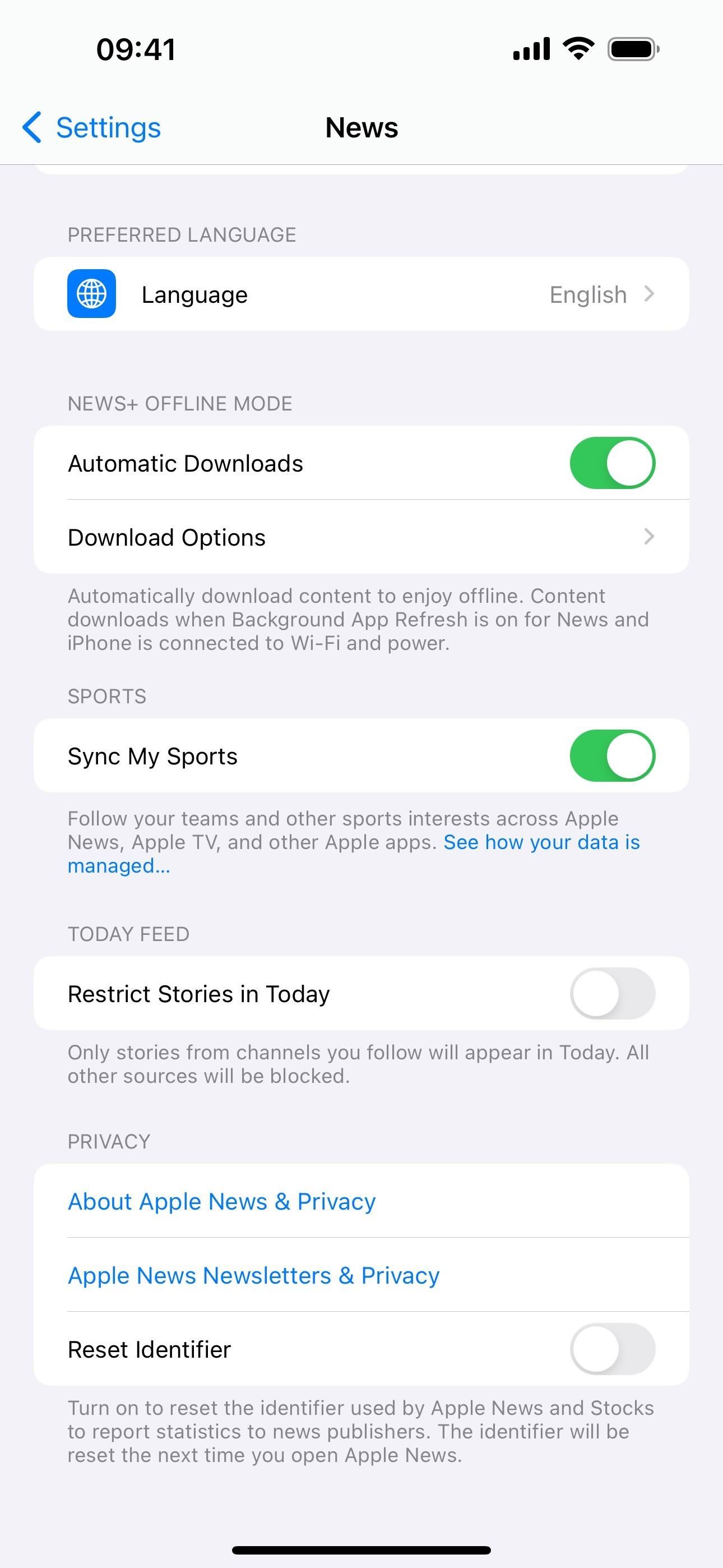 Apple News Gives You More Options for Automatic Downloads on iOS 17.5