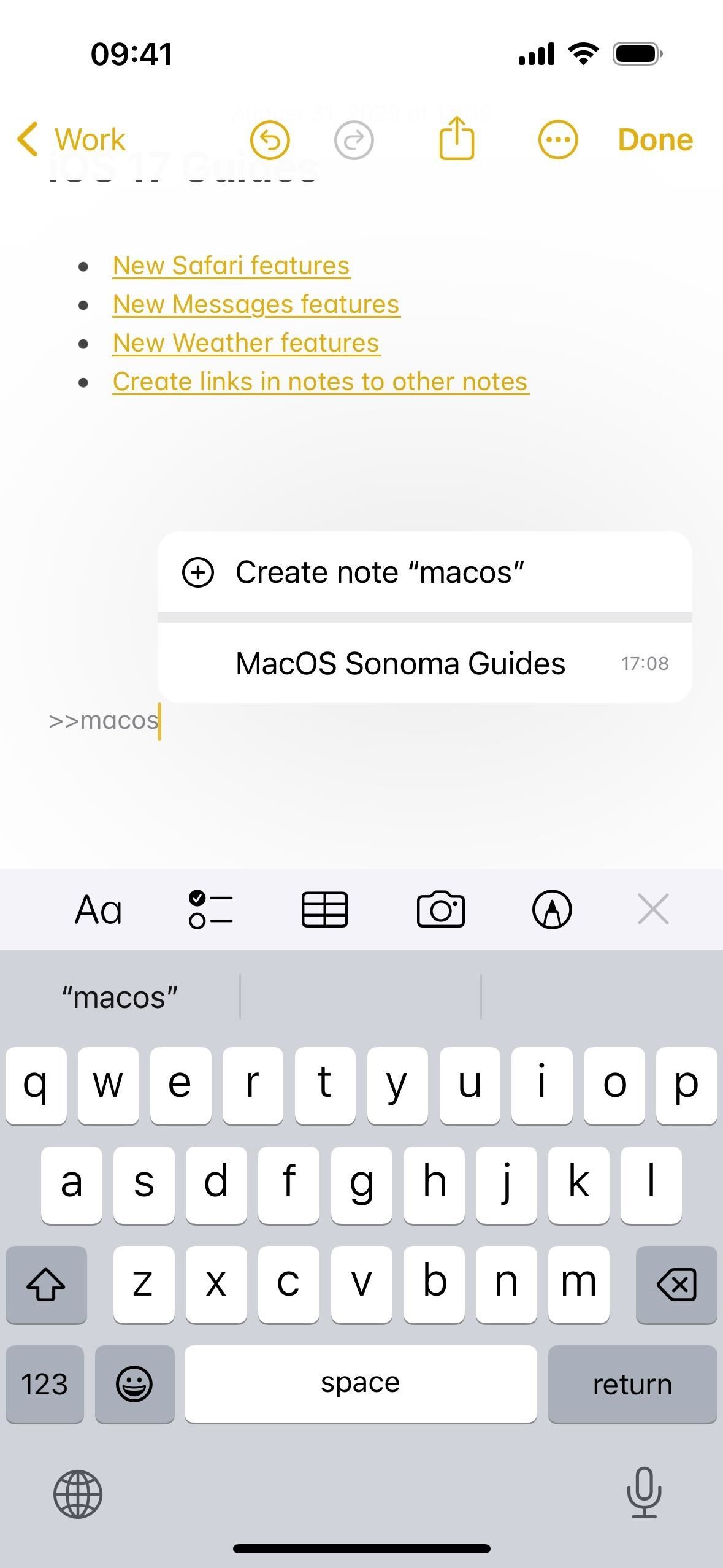 Apple Notes' Biggest Feature in Years Lets You Finally Link Your Notes Together