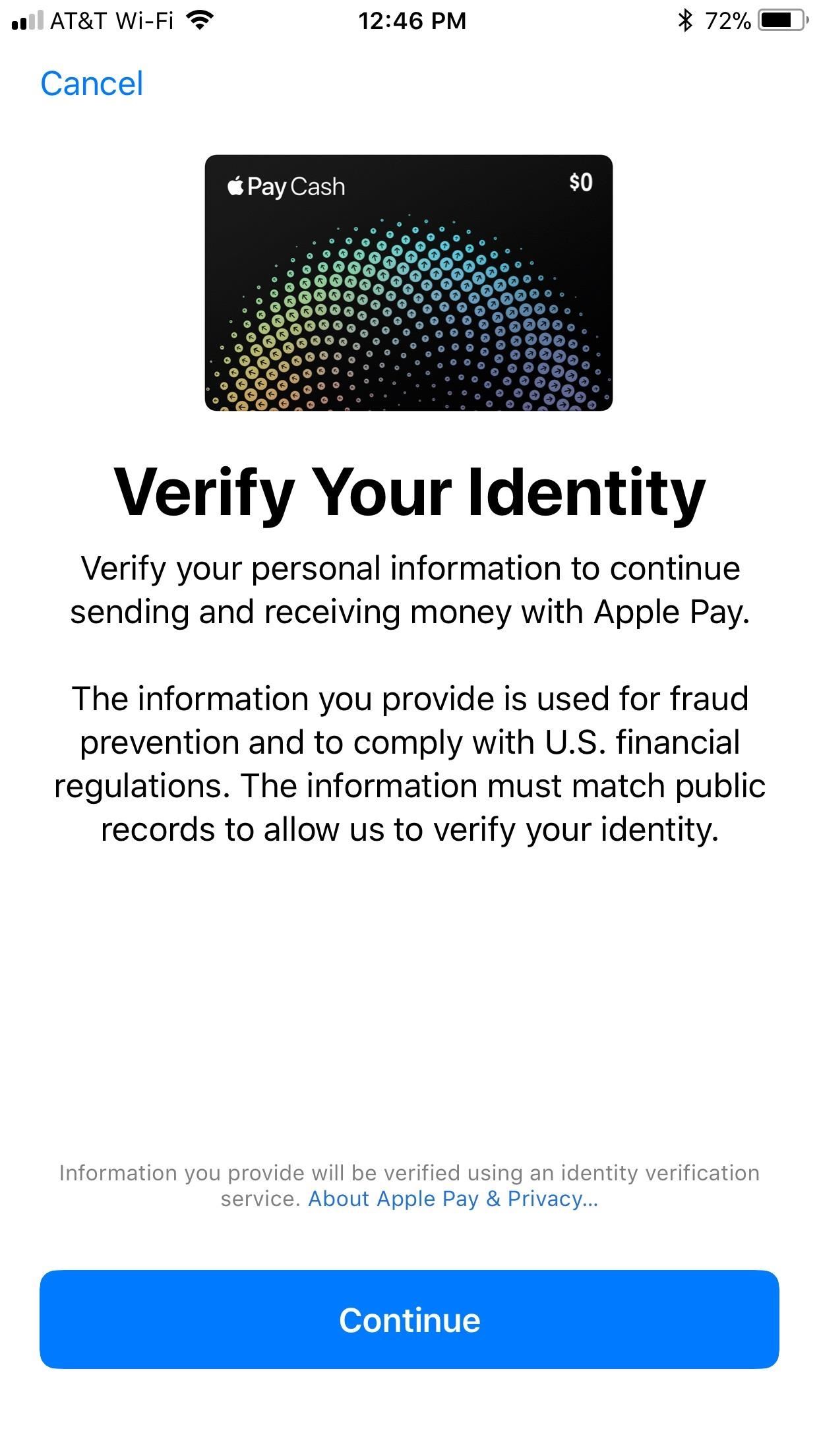 Apple Pay Cash 101: How to Verify Your Identity with Apple