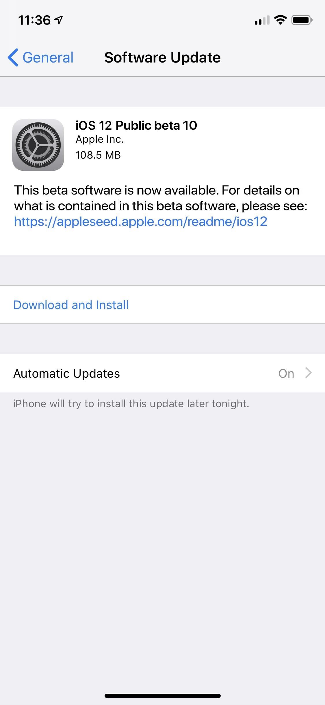 Apple Releases iOS 12 Public Beta 10 for iPhone, Fixes Bug Constantly Telling You to Update