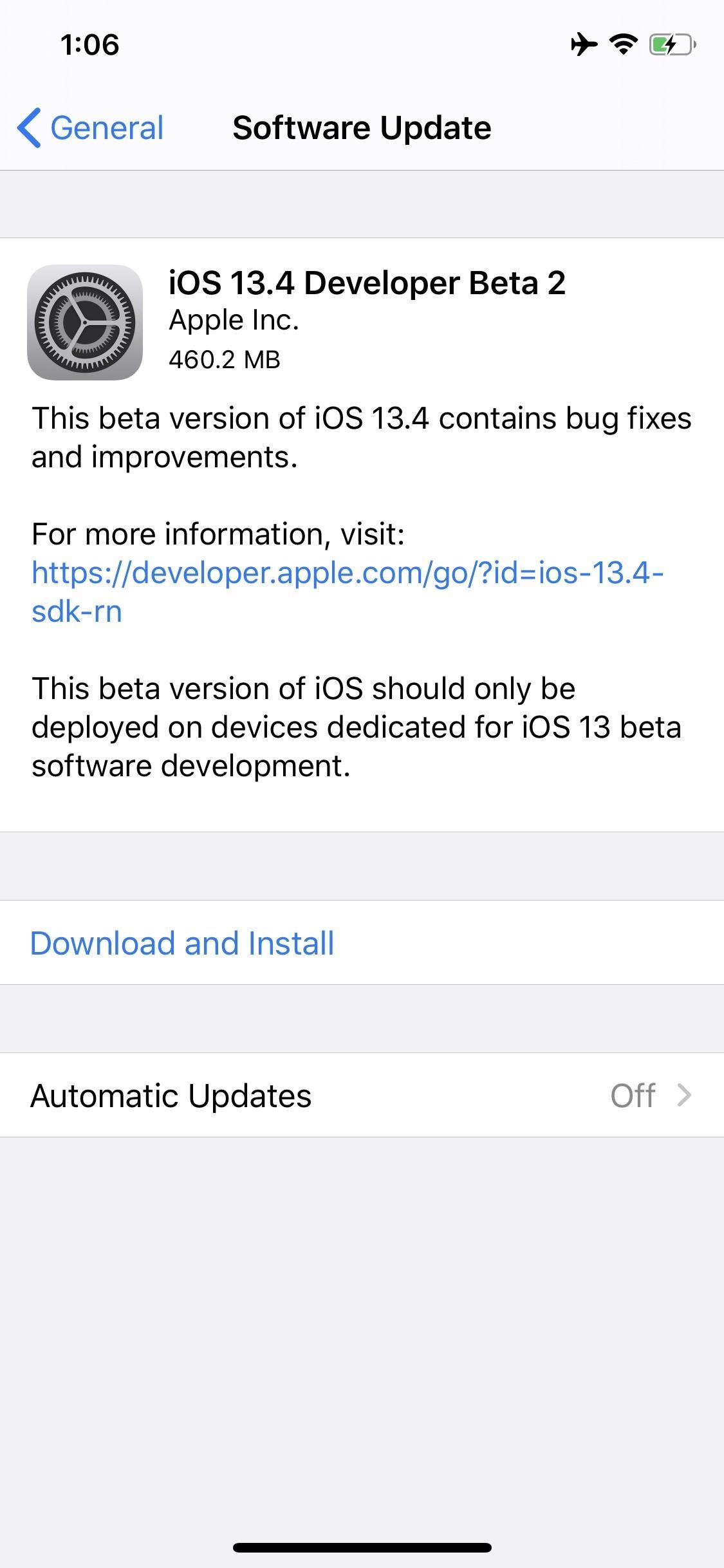 Apple Releases iOS 13.4 Developer Beta 2 for iPhone, Has New TV Options & Updated Mail Toolbar