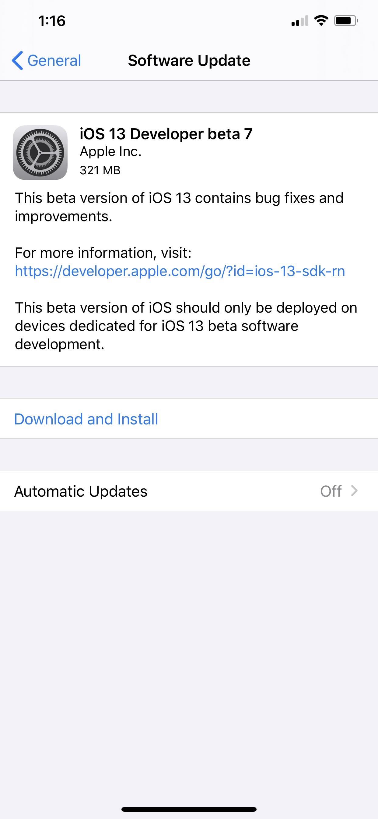 Apple Releases iOS 13 Developer Beta 7 for iPhone, Includes More Blocking Options for Mail