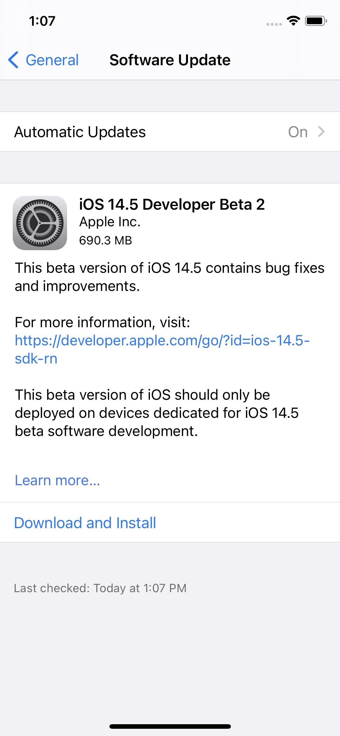 Apple Releases iOS 14.5 Developer Beta 2 for iPhone, Adds Over 200 New Emoji & iPad Microphone Privacy Feature