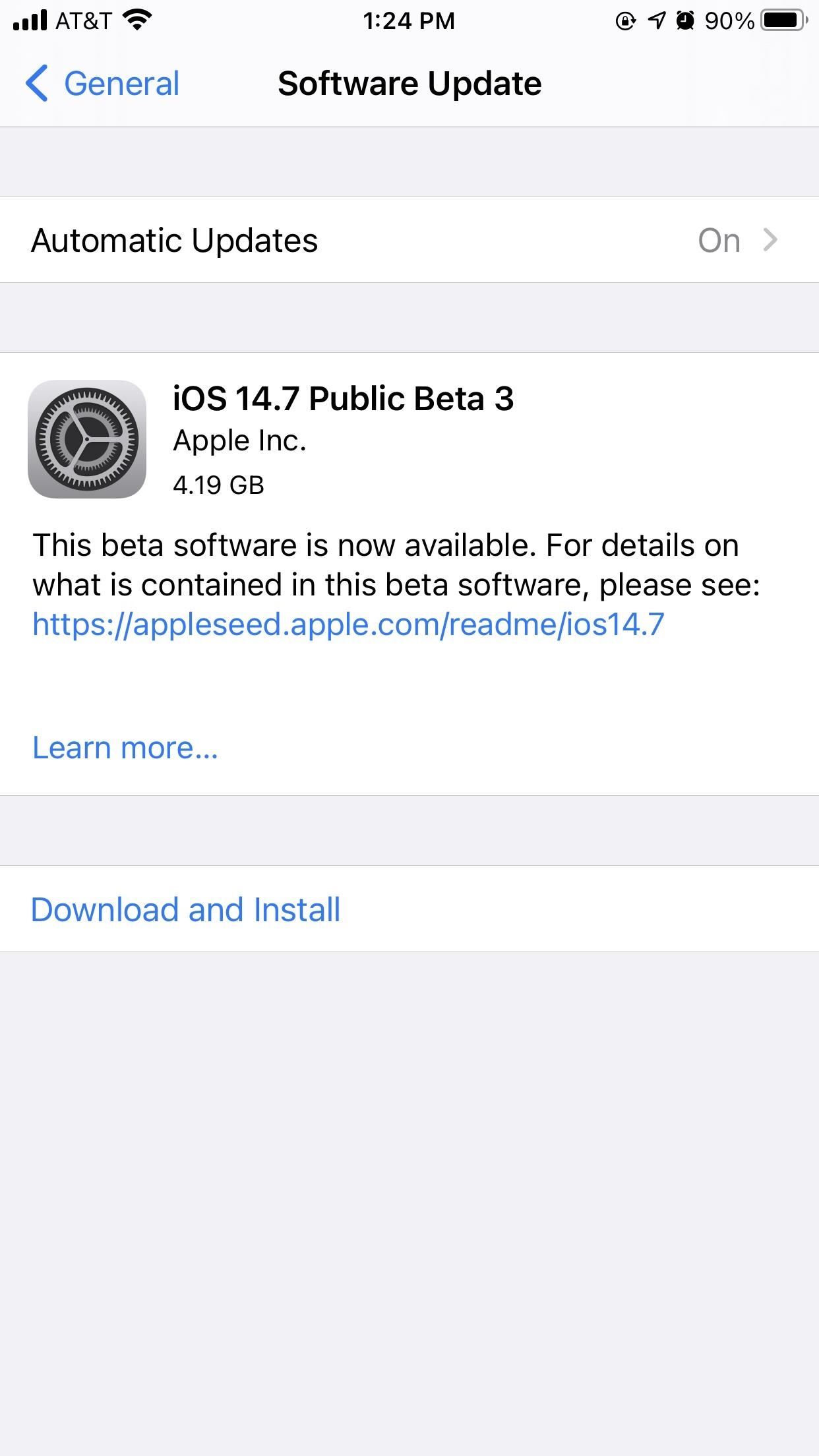 Apple Releases iOS 14.7 Beta 3 for iPhone