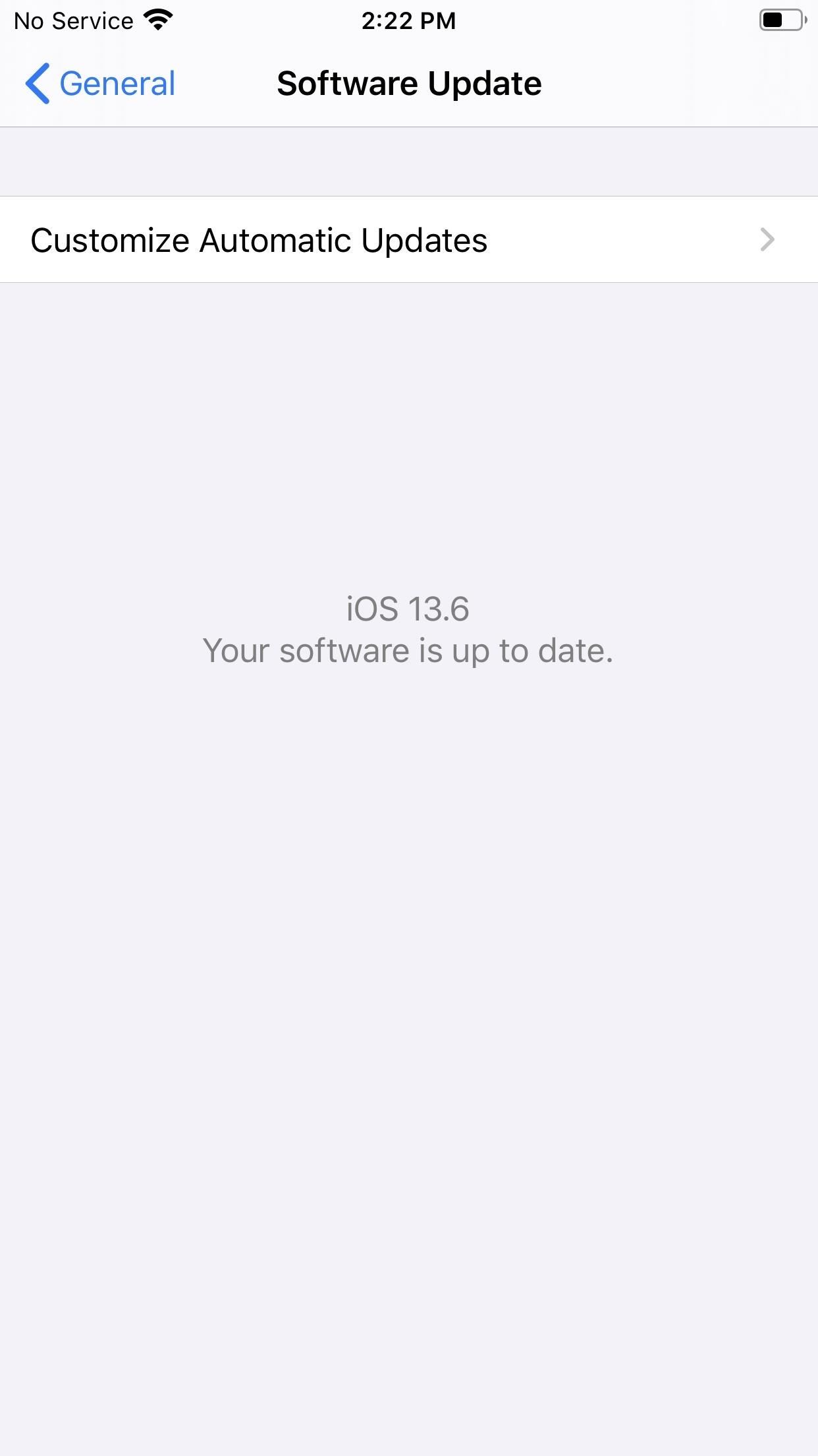 Apple's iOS 13.6 Developer Beta 2 for iPhone Includes Option to Automatically Download New Updates