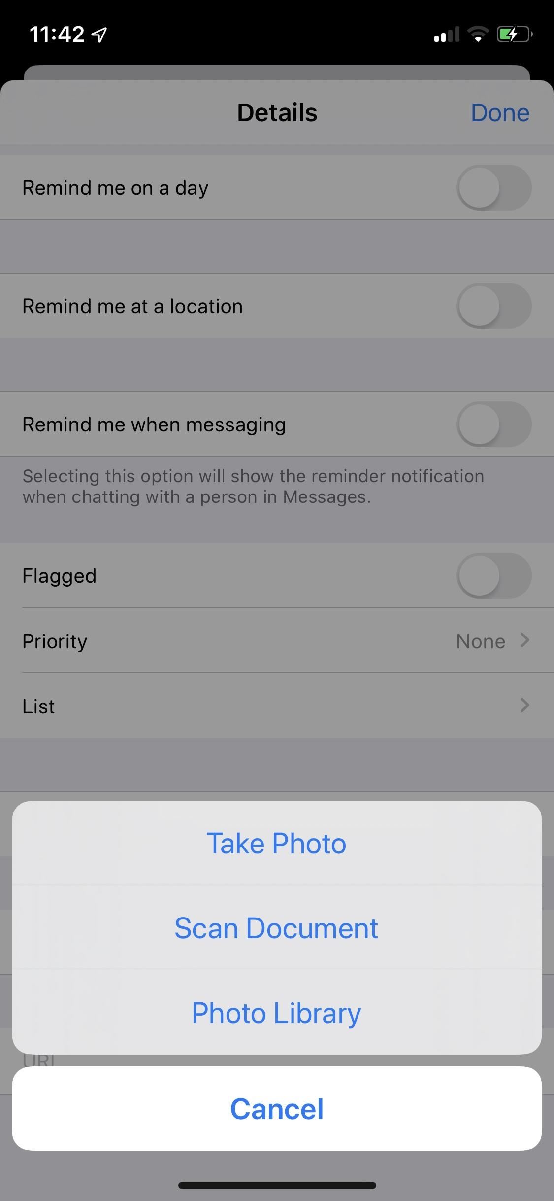 How to Attach Photos, Document Scans & Web Links to Reminders in iOS 13