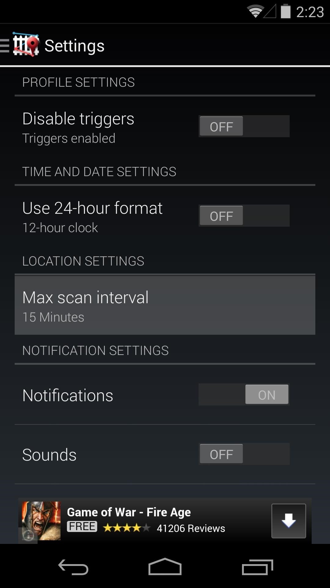 How to Automate Settings Changes on Your Nexus 5 for Different Locations