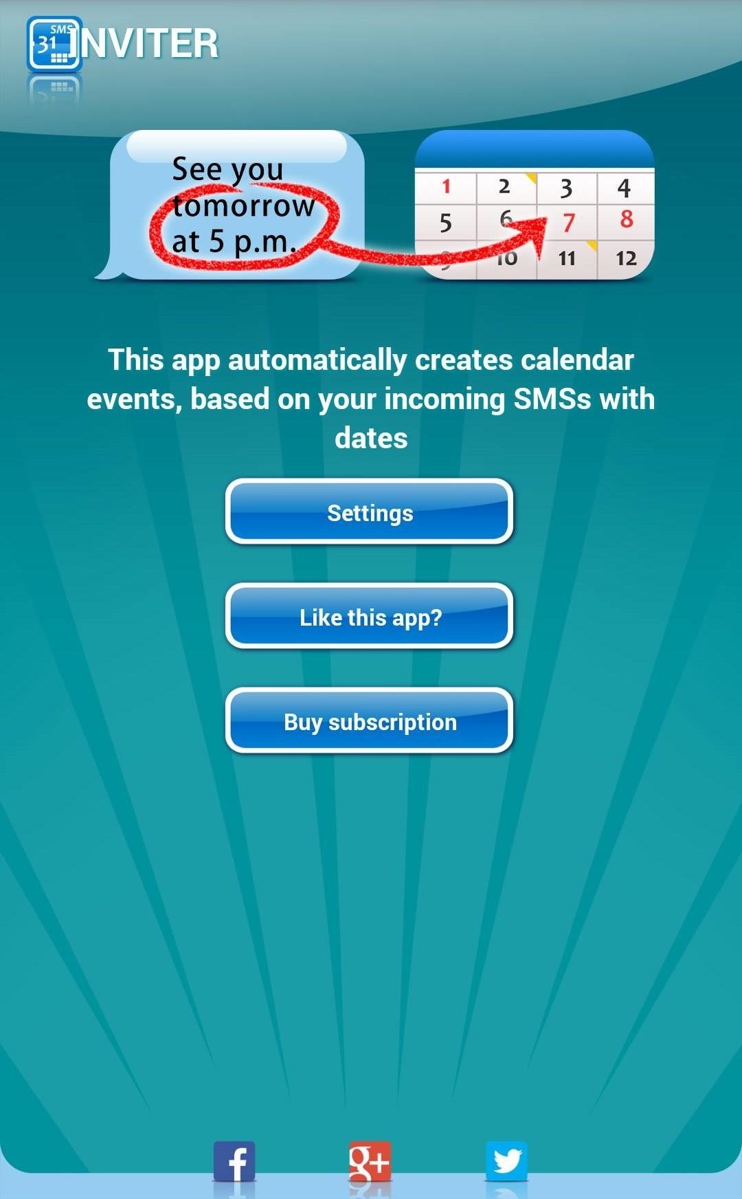 Automatically Create Calendar Events from Incoming Text Messages on Android