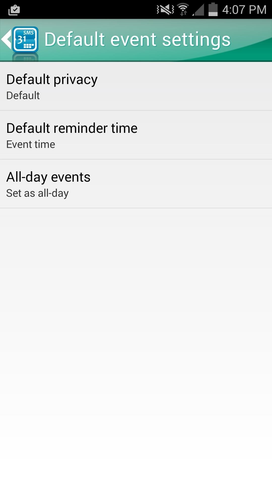 Automatically Create Calendar Events from Incoming Text Messages on Android