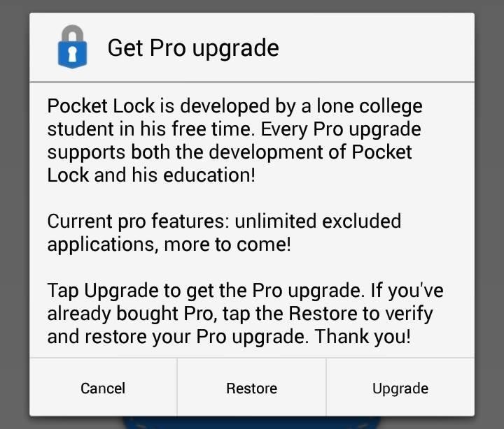 Automatically Lock & Unlock Your Android with Your Pocket