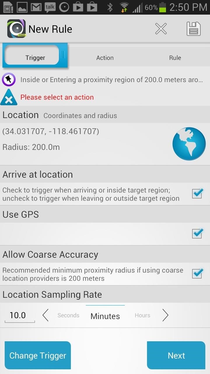 How to Automatically Silence Your Samsung Galaxy Note 2 in a Set Location (Or Automate Any Other Task You Want)