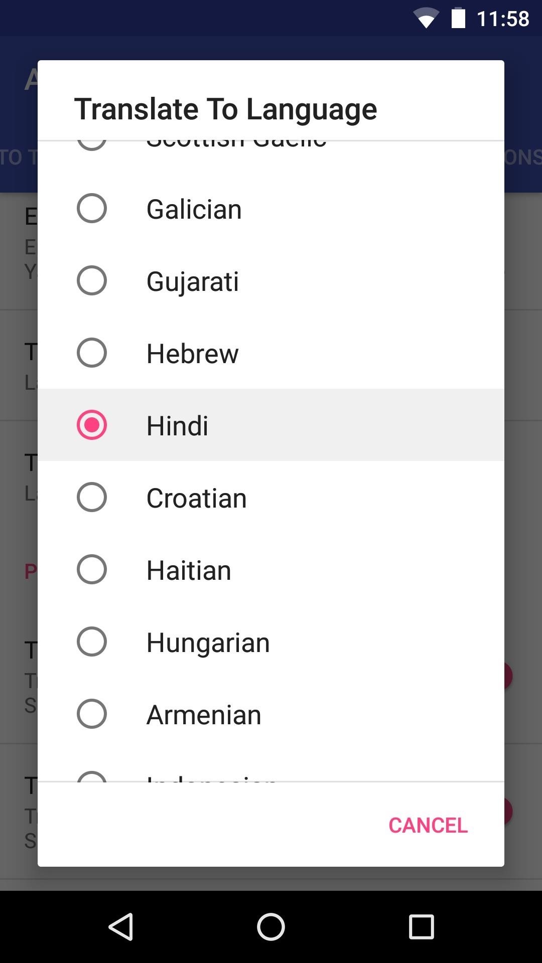 Automatically Translate Any Android App into Any Language