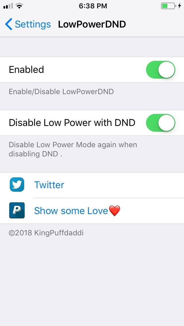 How to Automatically Turn on Low Power Mode During 'Do Not Disturb' to Save Battery