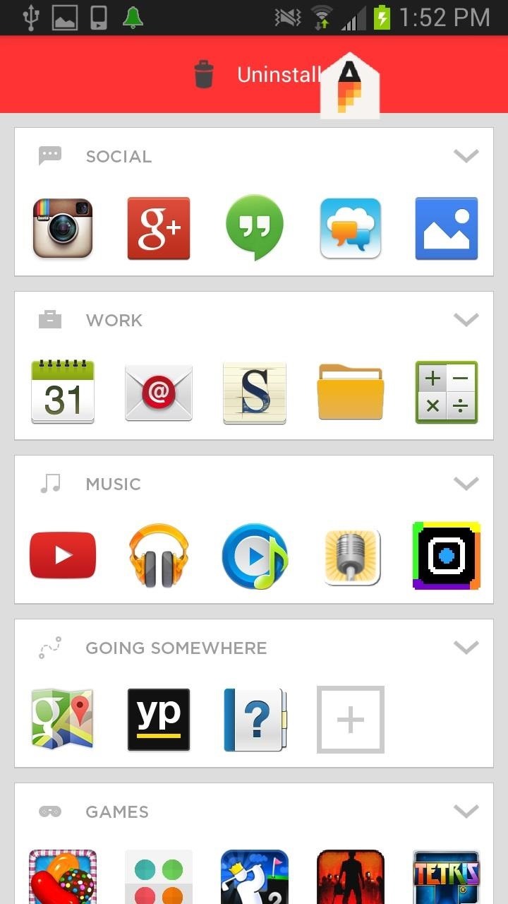 How to Aviate Your Samsung Galaxy S3 to a Perfectly Organized & More Dynamic Home Screen