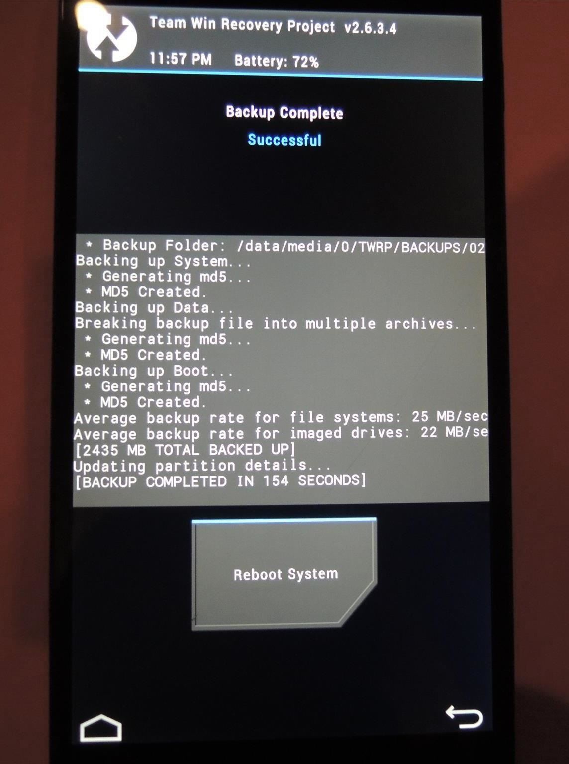 How to Back Up & Restore Your Nexus 5 with a Custom Recovery