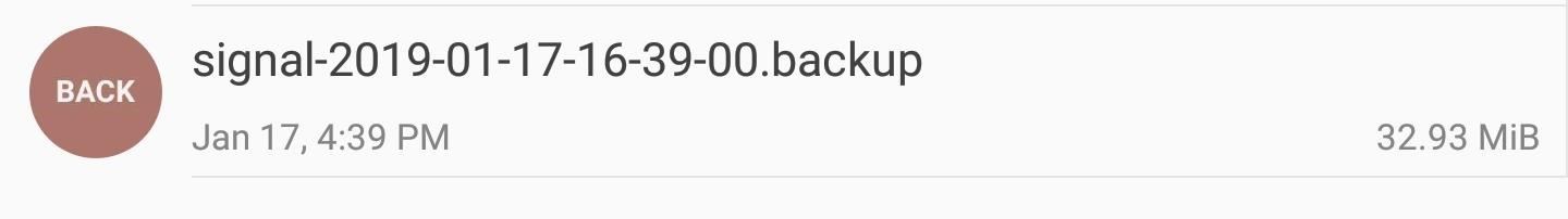 How to Back Up & Restore Your Signal Messages on Android