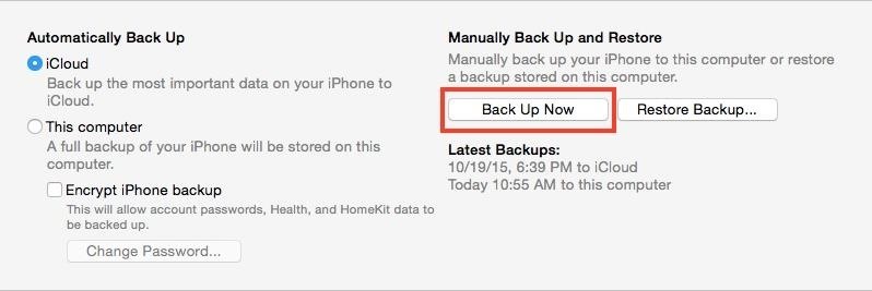 How to Back Up Your iPhone Using iTunes on macOS or Windows