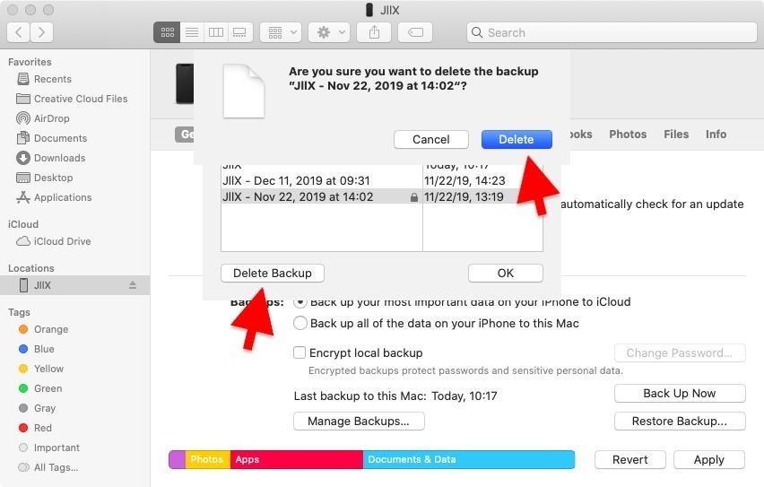 How to Back Up Your iPhone with Finder on MacOS