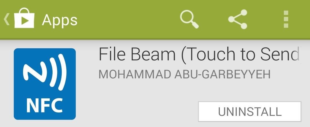 How to Beam Any File You Want from Your Nexus 5 to Another Android Device