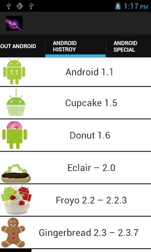 Become an Android Historian with This "Sweet" Fact-Dishing App for Honeycomb & Higher