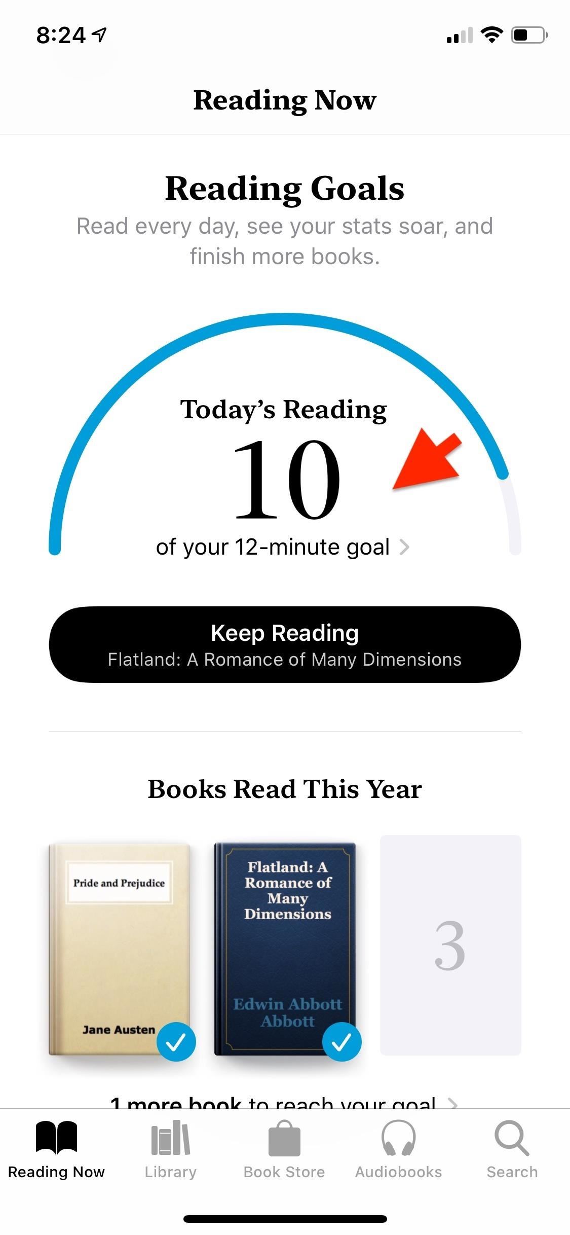 Become a Better Reader Using Apple Books' Reading Goals