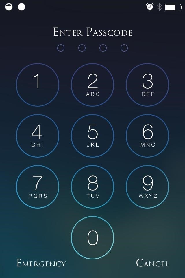 Beef Up Your iPhone's Passcode Security with a Blank Keypad on Your iOS 7 Lock Screen