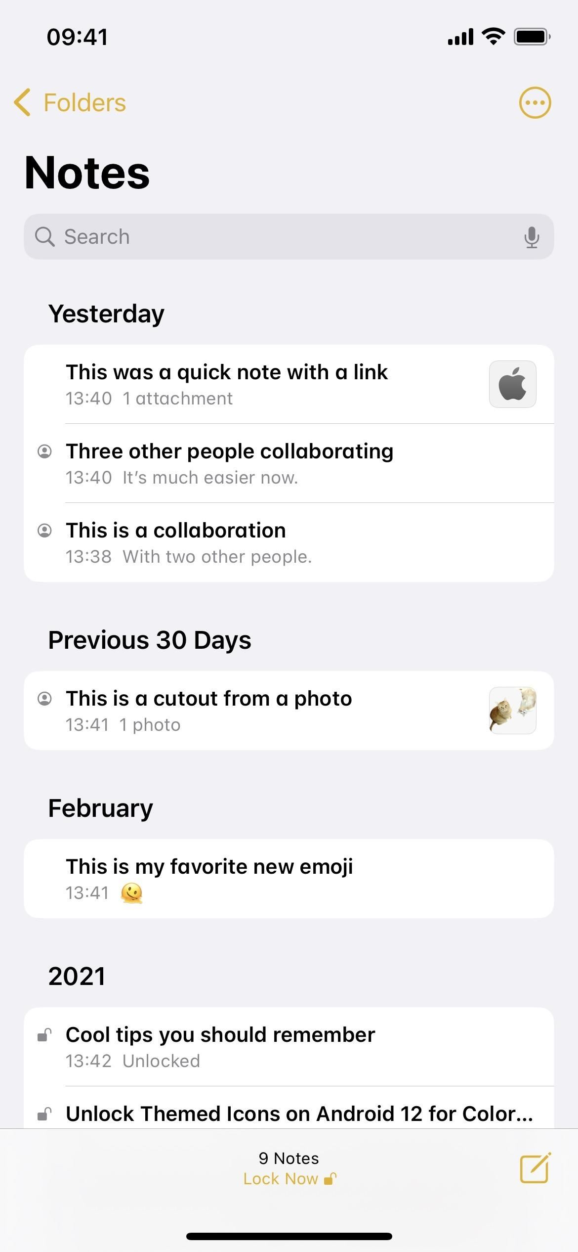 The Best Features in Your Notes App's Latest Update for iPhone