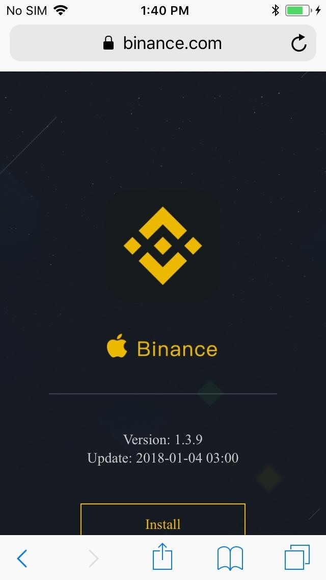 Binance 101: How to Install the Mobile App on Your iPhone