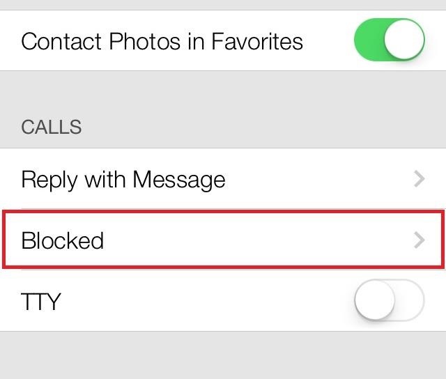 How to Block Any Unwanted Caller's Phone Number on Your iPhone in iOS 7—Even If They're Not in Your Contacts