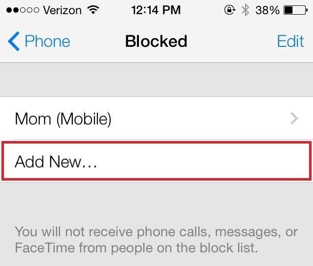 How to Block Any Unwanted Text Messages or iMessages on Your iPhone in iOS 7