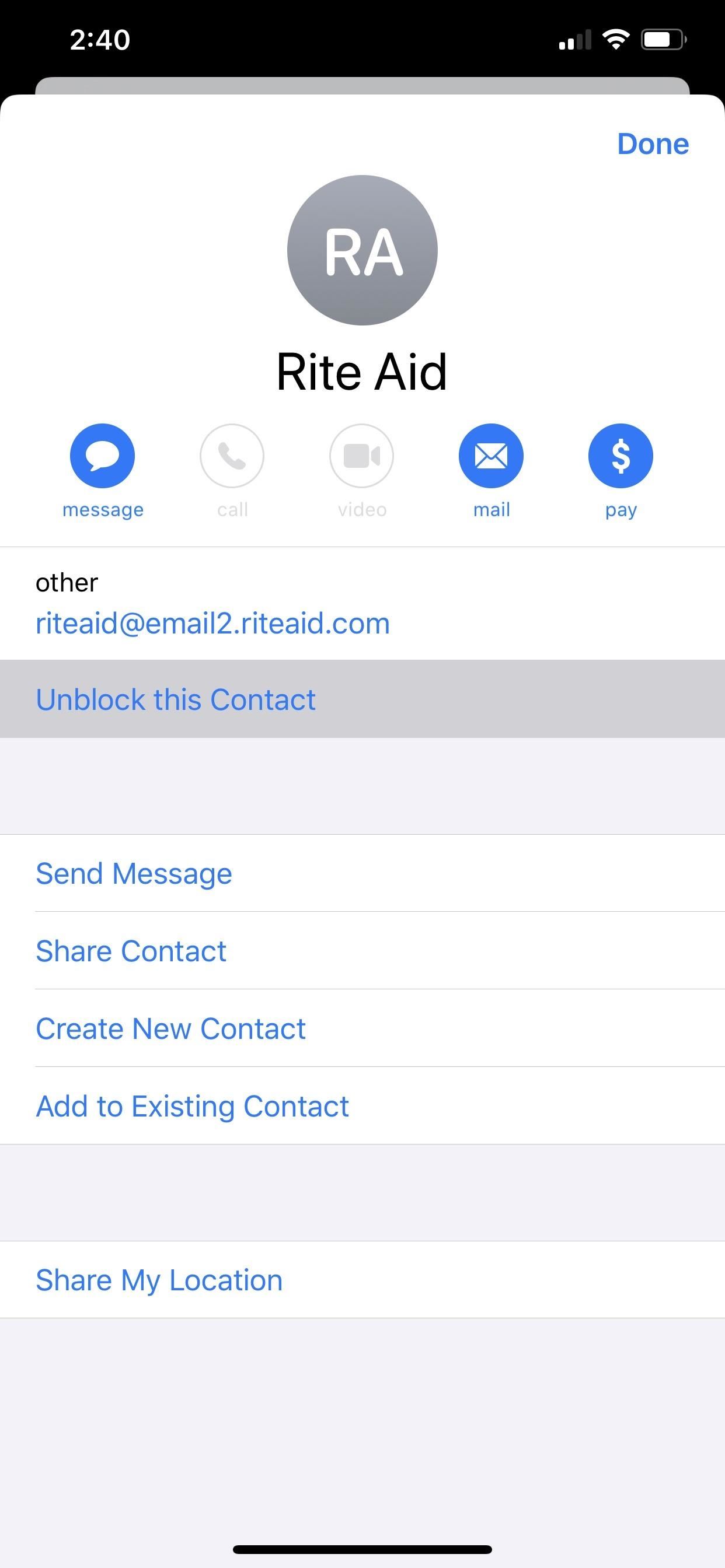 Block Contacts, Spam & Unknown Senders in iOS 13's Mail App So Incoming Emails Go Straight to Trash