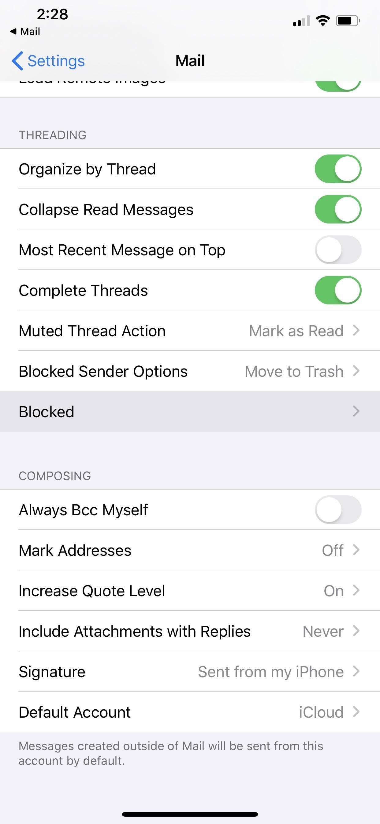 Block Contacts, Spam & Unknown Senders in iOS 13's Mail App So Incoming Emails Go Straight to Trash