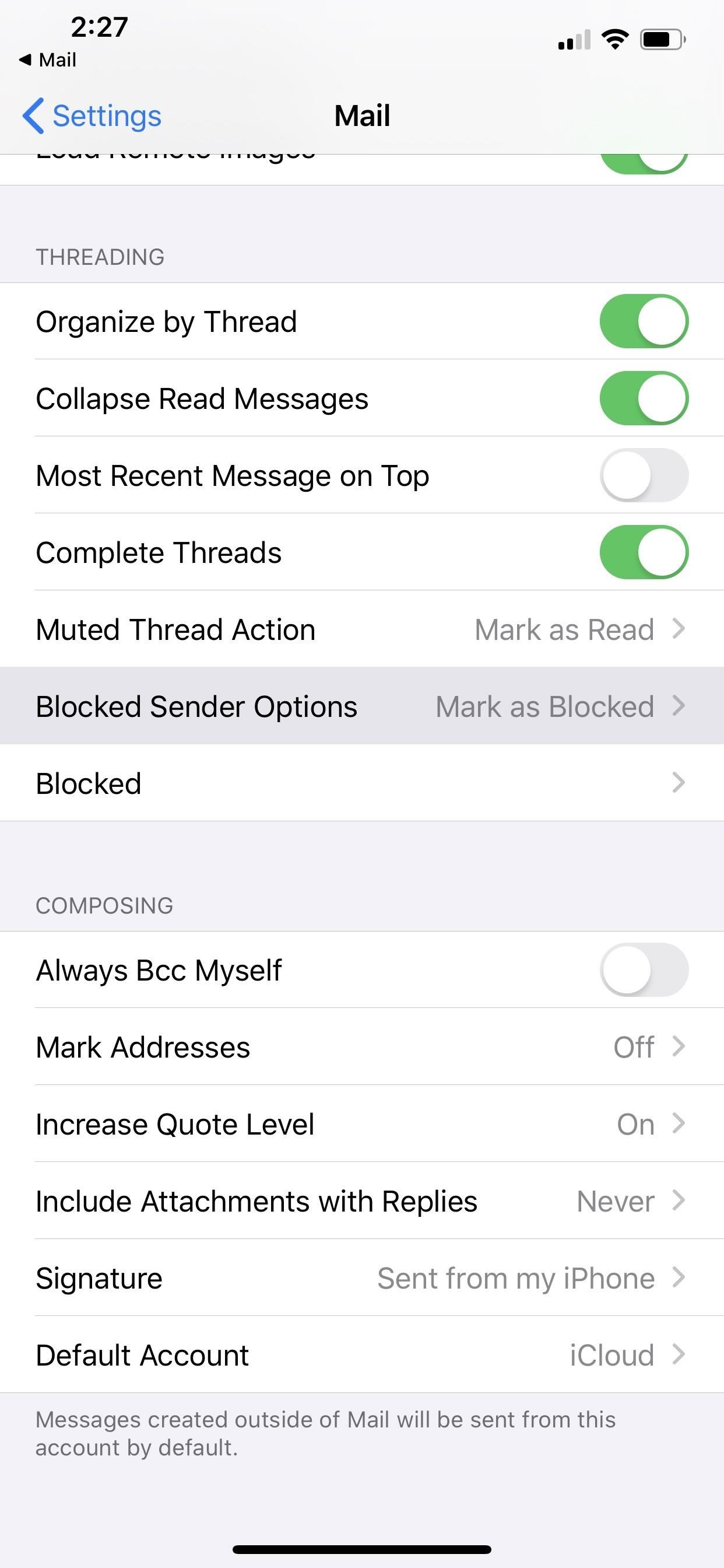 Block Contacts, Spam & Unknown Senders in iOS 13's Mail App So Incoming Emails Go Straight to Trash