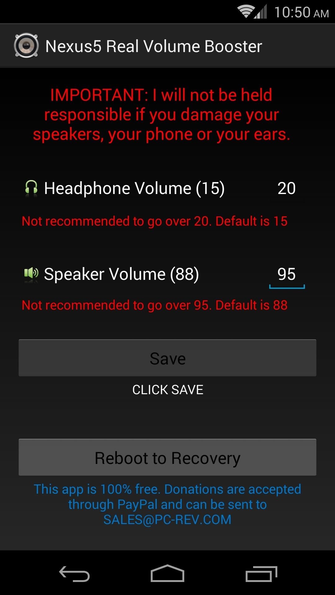 How to Boost Headset & Speaker Volumes on Your Nexus 5