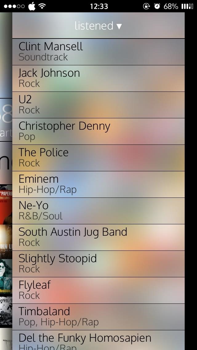 Breakdown Your iPhone's Music to See What Albums, Artists, Songs, & Genres You Listen to Most