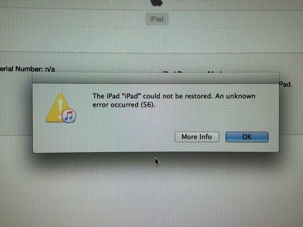 Bricked iPad Pros, Error 56, & How to Fix