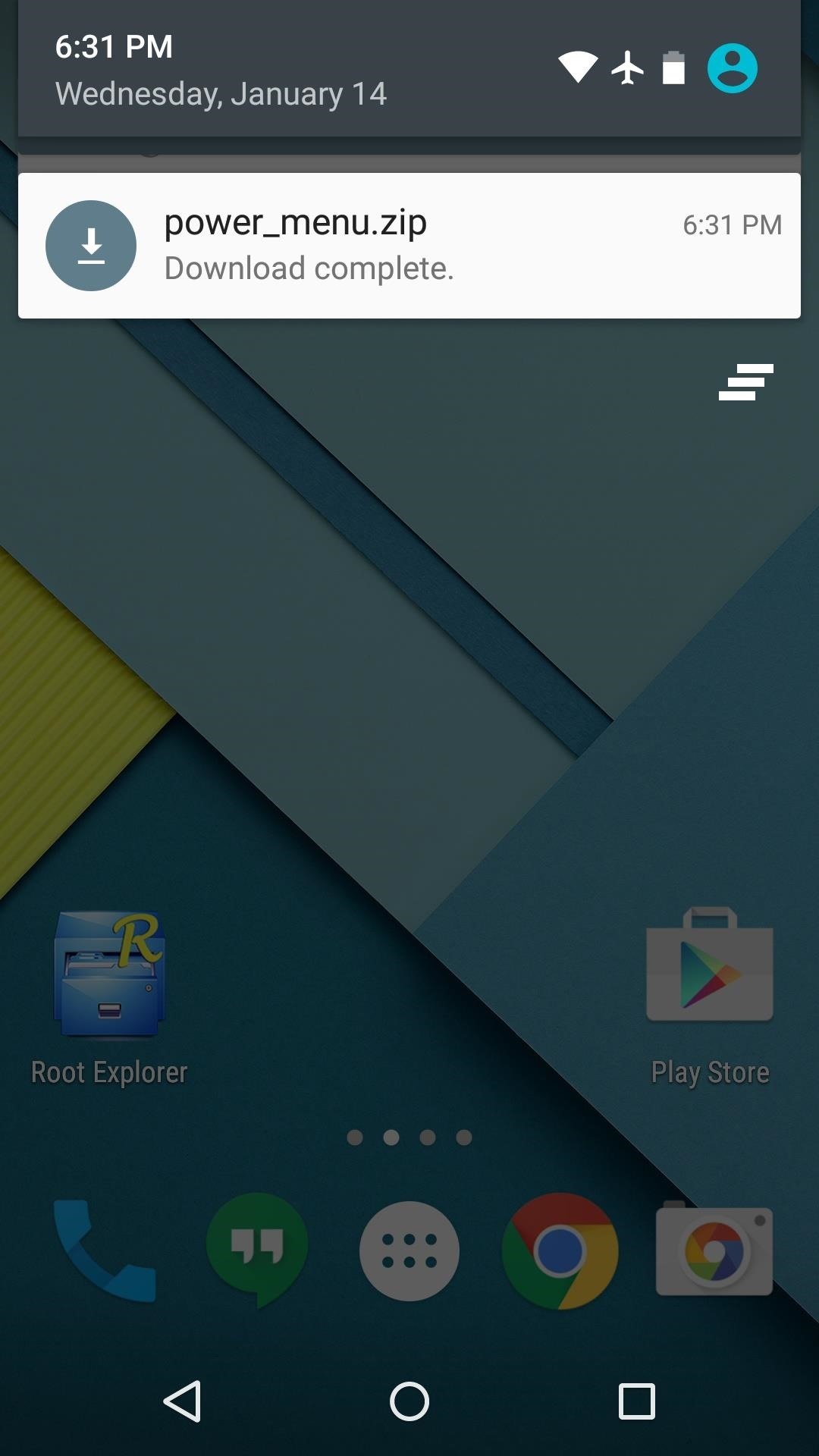 Bring Back Airplane Mode & Audio Toggles to Your Nexus 5's Power Menu