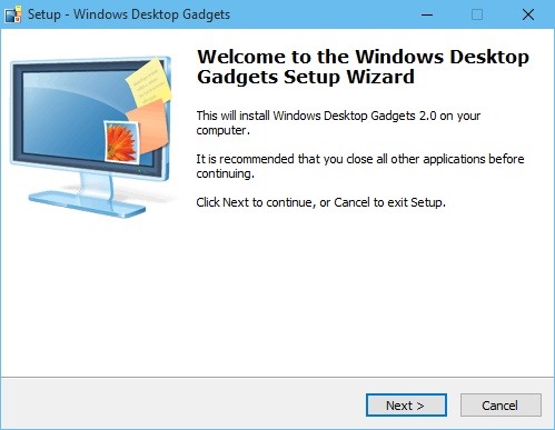 How to Bring Desktop Gadgets to Windows 10