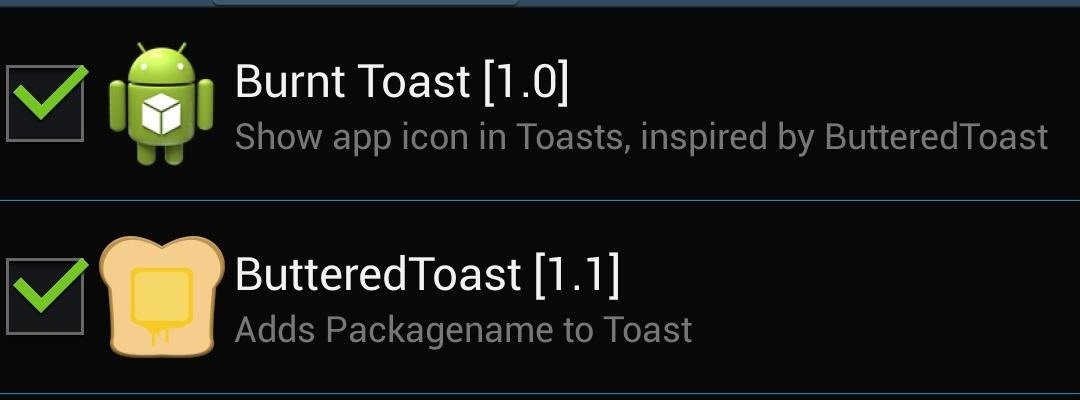 Burnt or Buttered? How to Add App Names & Icons to Your Galaxy S4's Toast Notifications