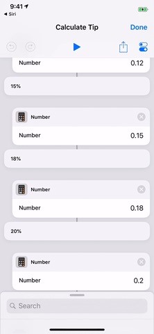 Calculate Tips Faster on Your iPhone Using the Shortcuts App