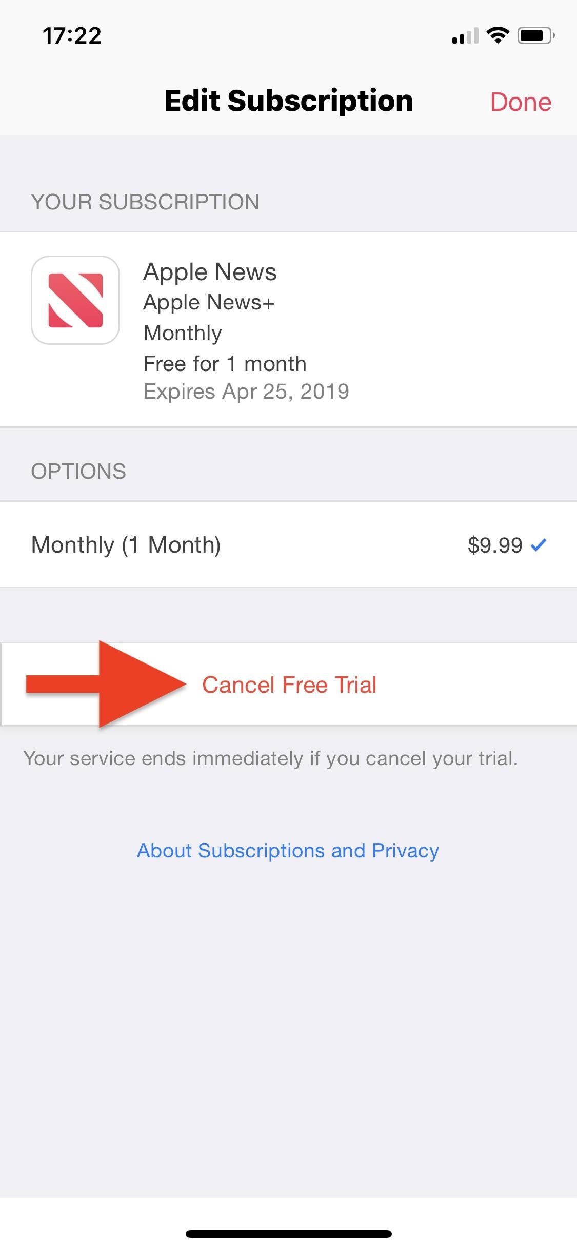 How to Cancel the Apple News+ Auto-Renewal Before Your Free Trial Ends