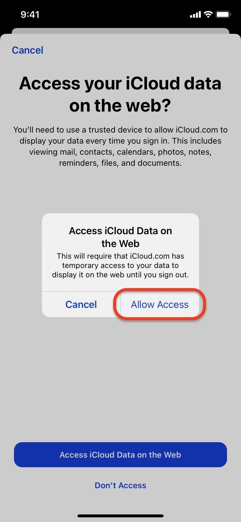 Can't Access Any iCloud Data from a Web Browser? This Is How You Fix It