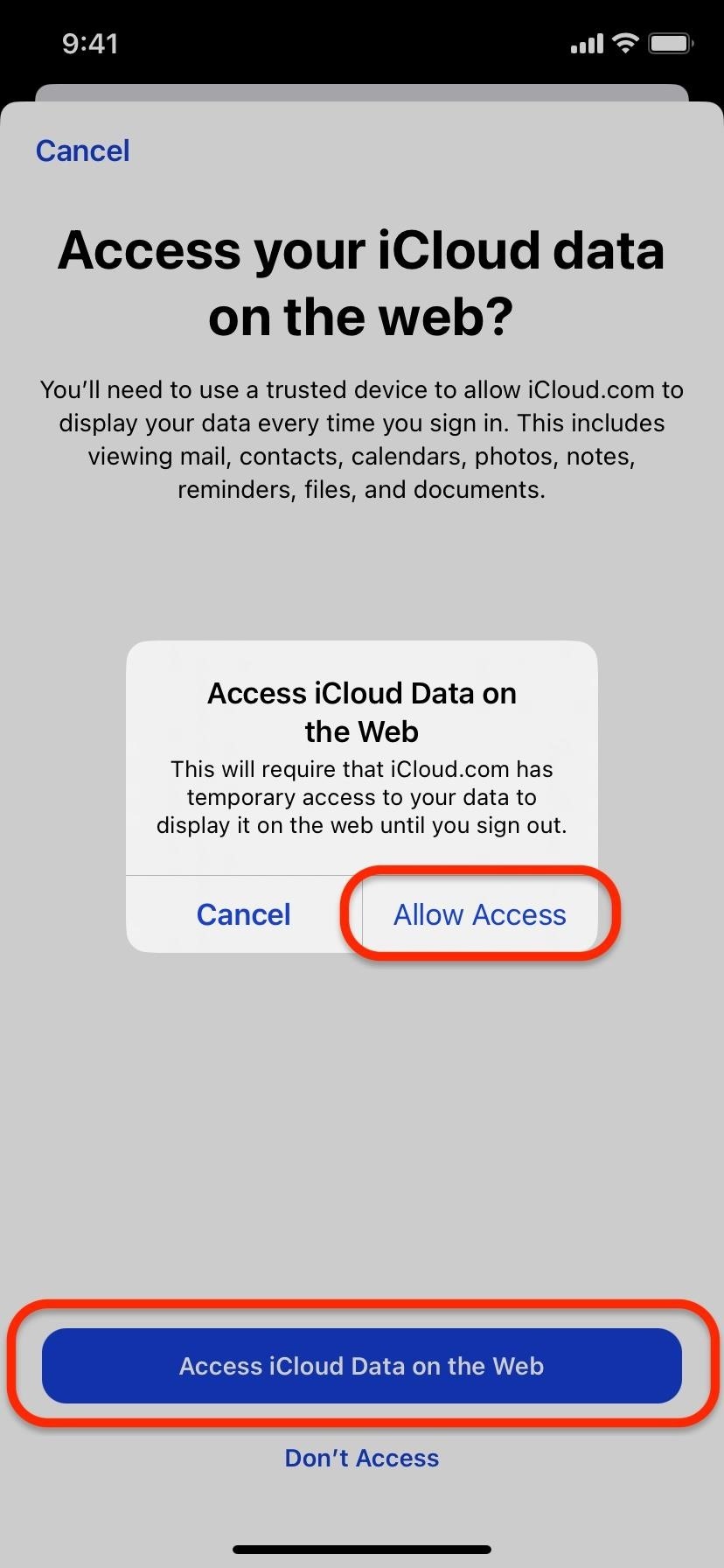 Can't Access Any iCloud Data from a Web Browser? This Is How You Fix It