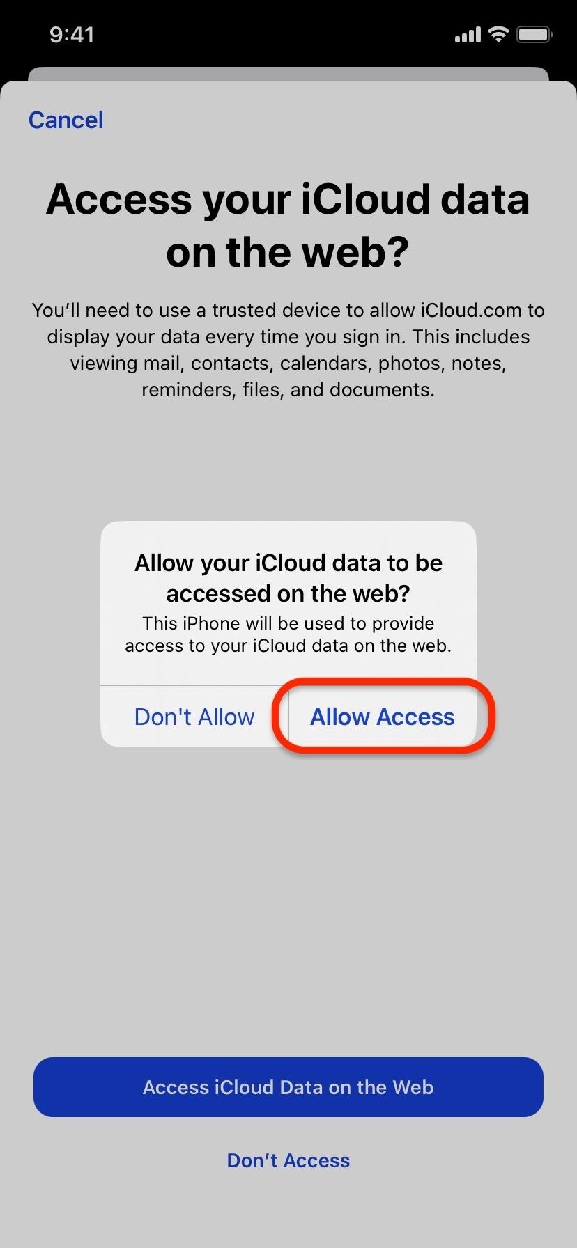 Can't Access Any iCloud Data from a Web Browser? This Is How You Fix It