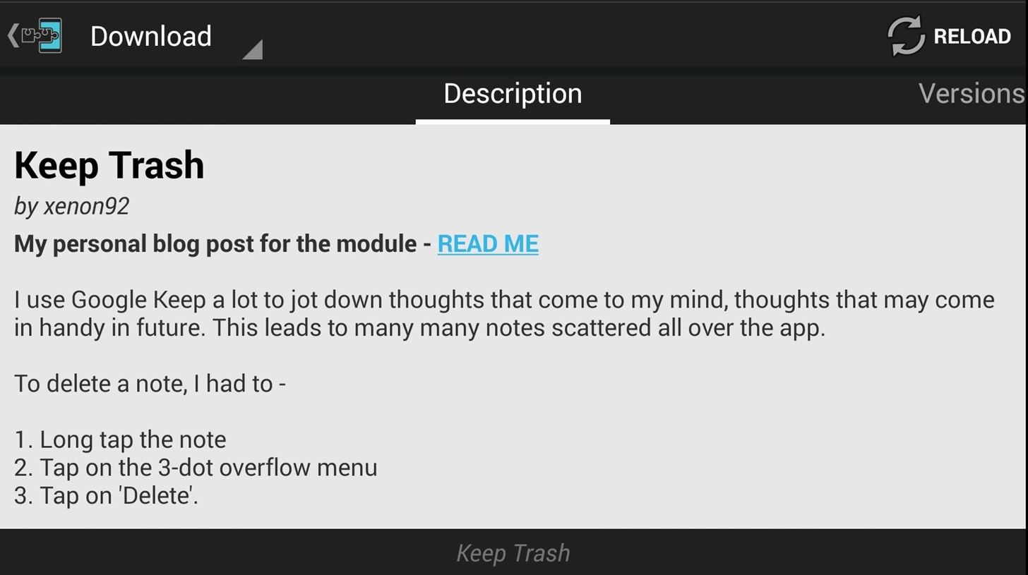 How to Change the Action Bar of Google Keep on Android for Easier Deleting & Sharing