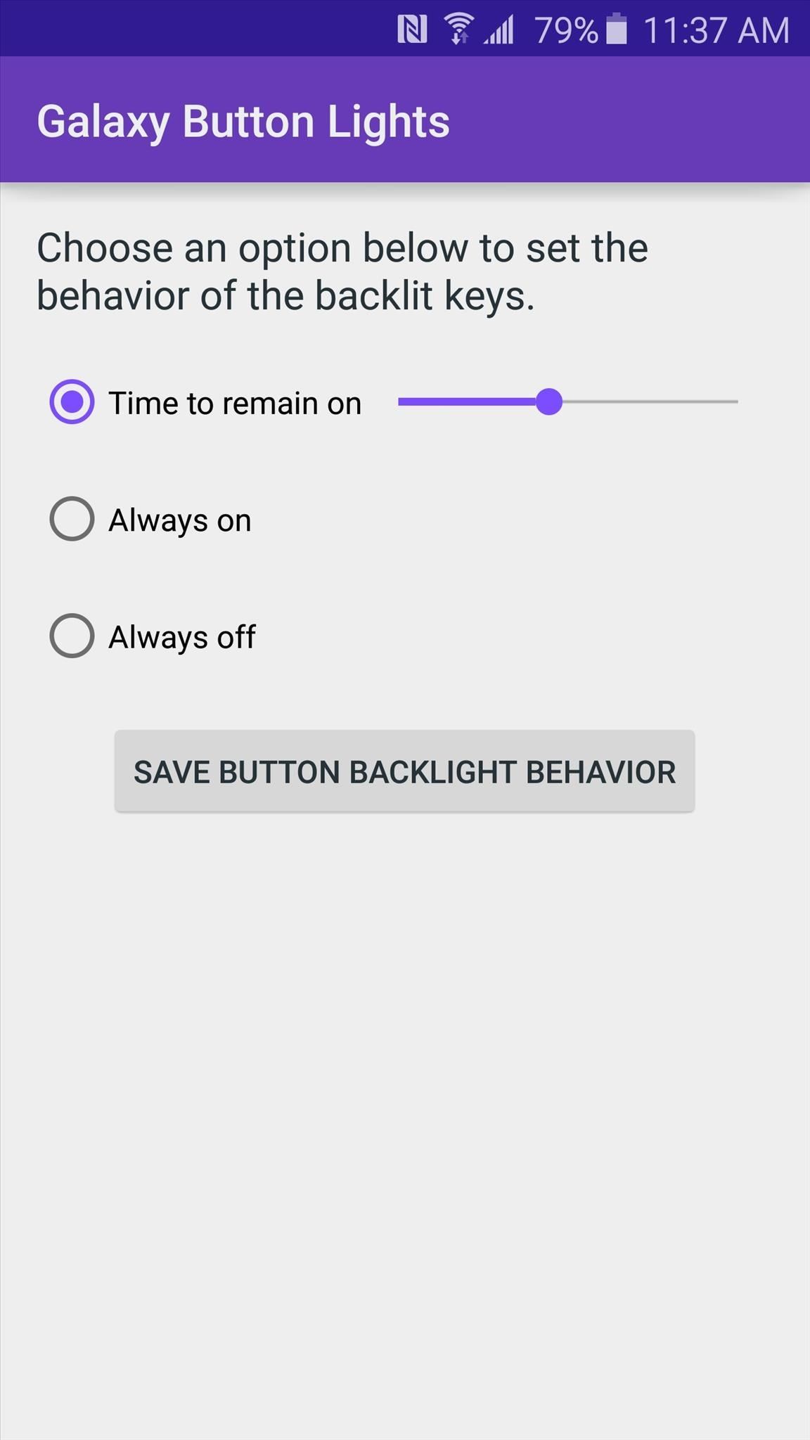 How to Change Backlight Duration for the Back & Recents Keys on the Galaxy S6