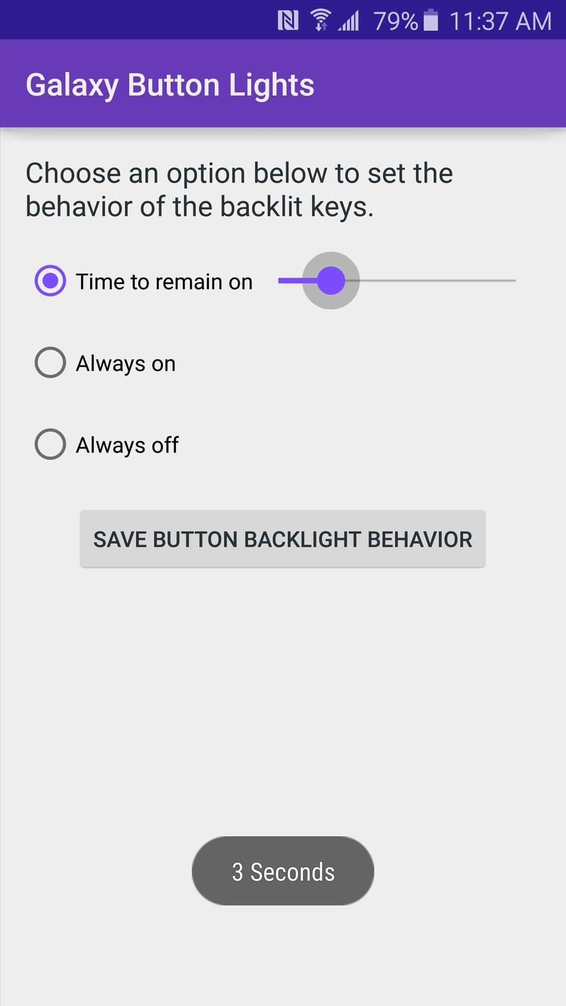 How to Change Backlight Duration for the Back & Recents Keys on the Galaxy S6