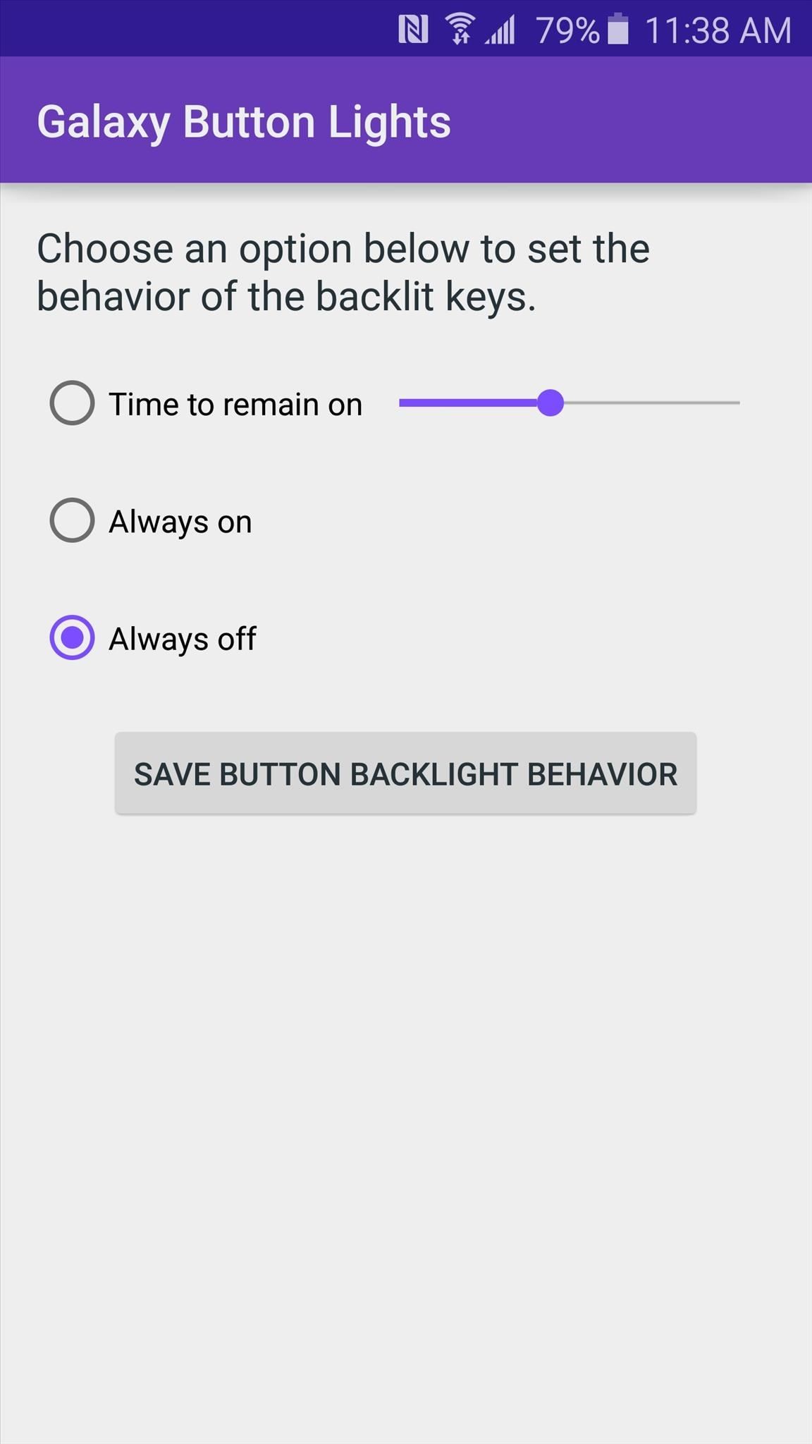 How to Change Backlight Duration for the Back & Recents Keys on the Galaxy S6