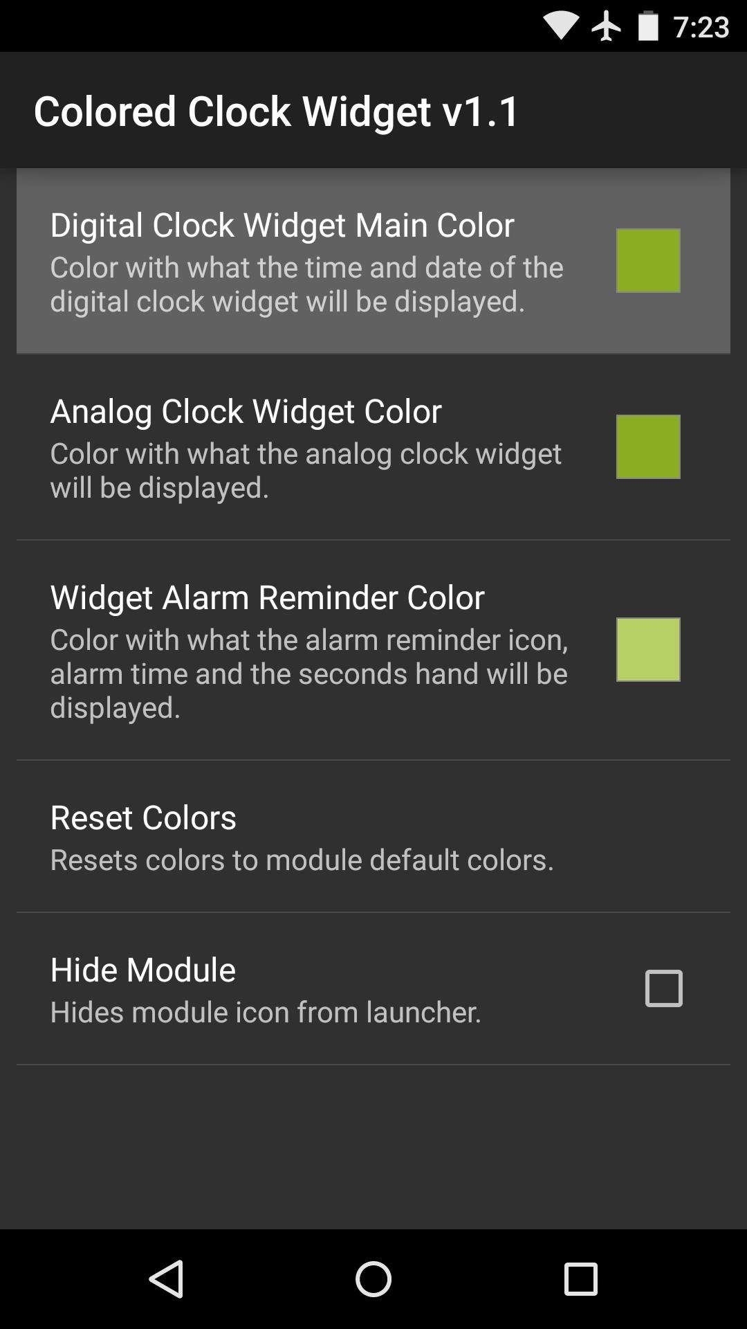 How to Change the Color of Android's Clock Widget